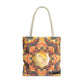 Filiger, Charles - Woman’s Head with Closed Eyes (1893) - Tote Bag