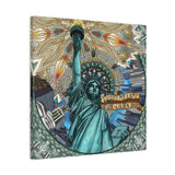 Liberty Mandala A  - Canvas