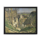 Cézanne, Paul - The House of the Hanged Man, Auvers-sur-Oise (1874) - Matte Canvas, Framed