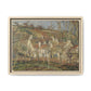 Pissarro, Camille - Red Roofs, Corner of a Village in Winter (1877) - Matte Canvas, Framed