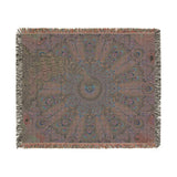 Melek Taus Mandala - Woven Blanket