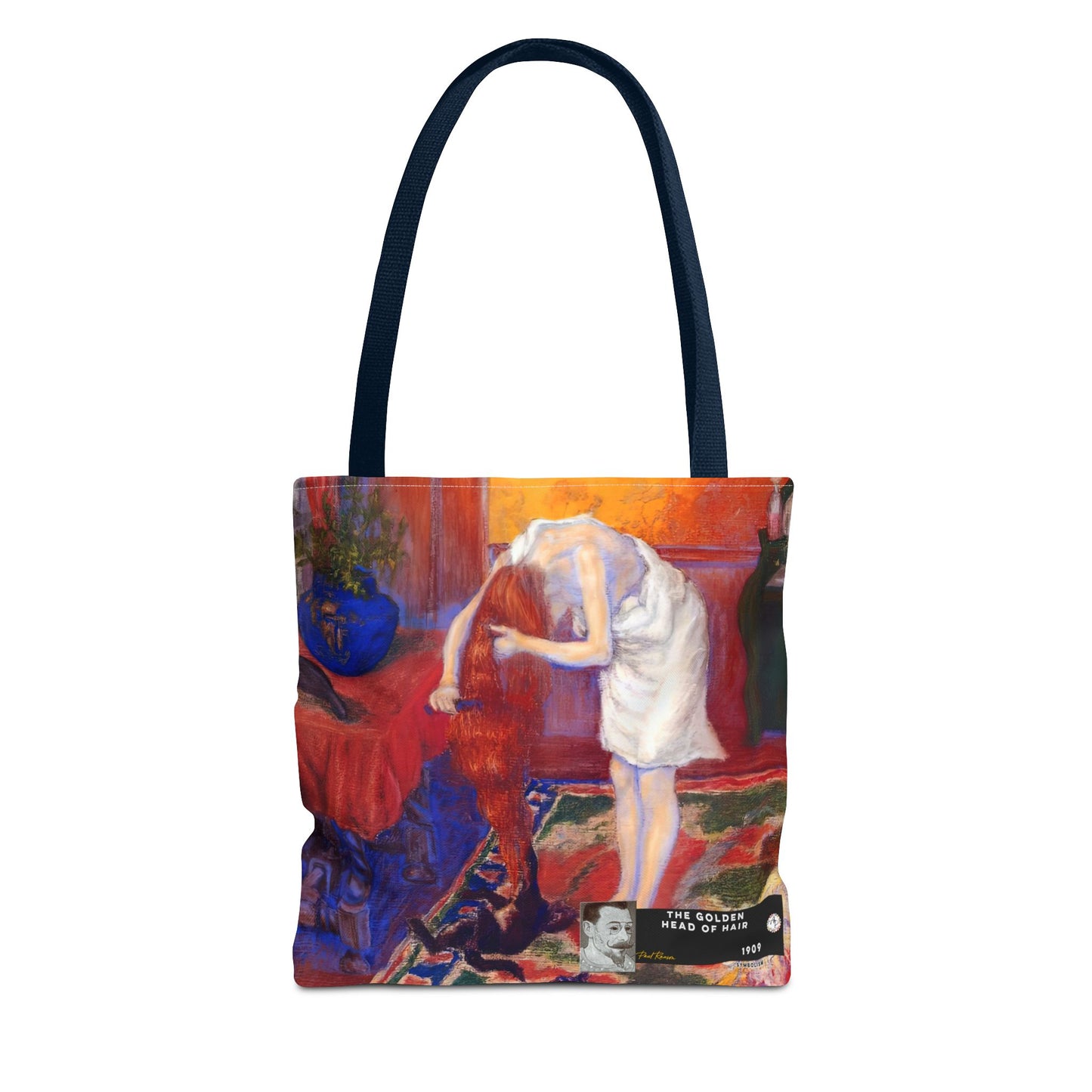 Ranson, Paul - The Golden Head of Hair (1909) - Tote Bag