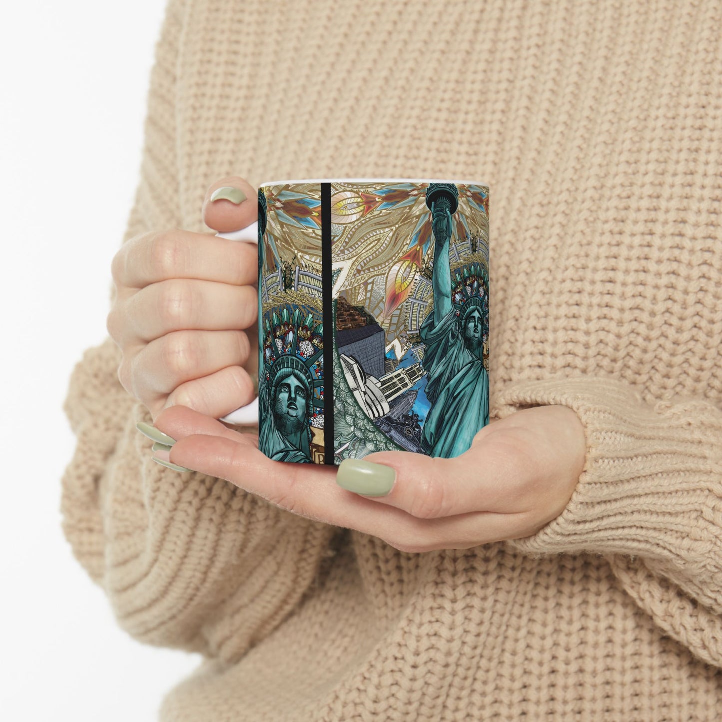 Pacio, Adam - Liberty Mandala - Ceramic Mug