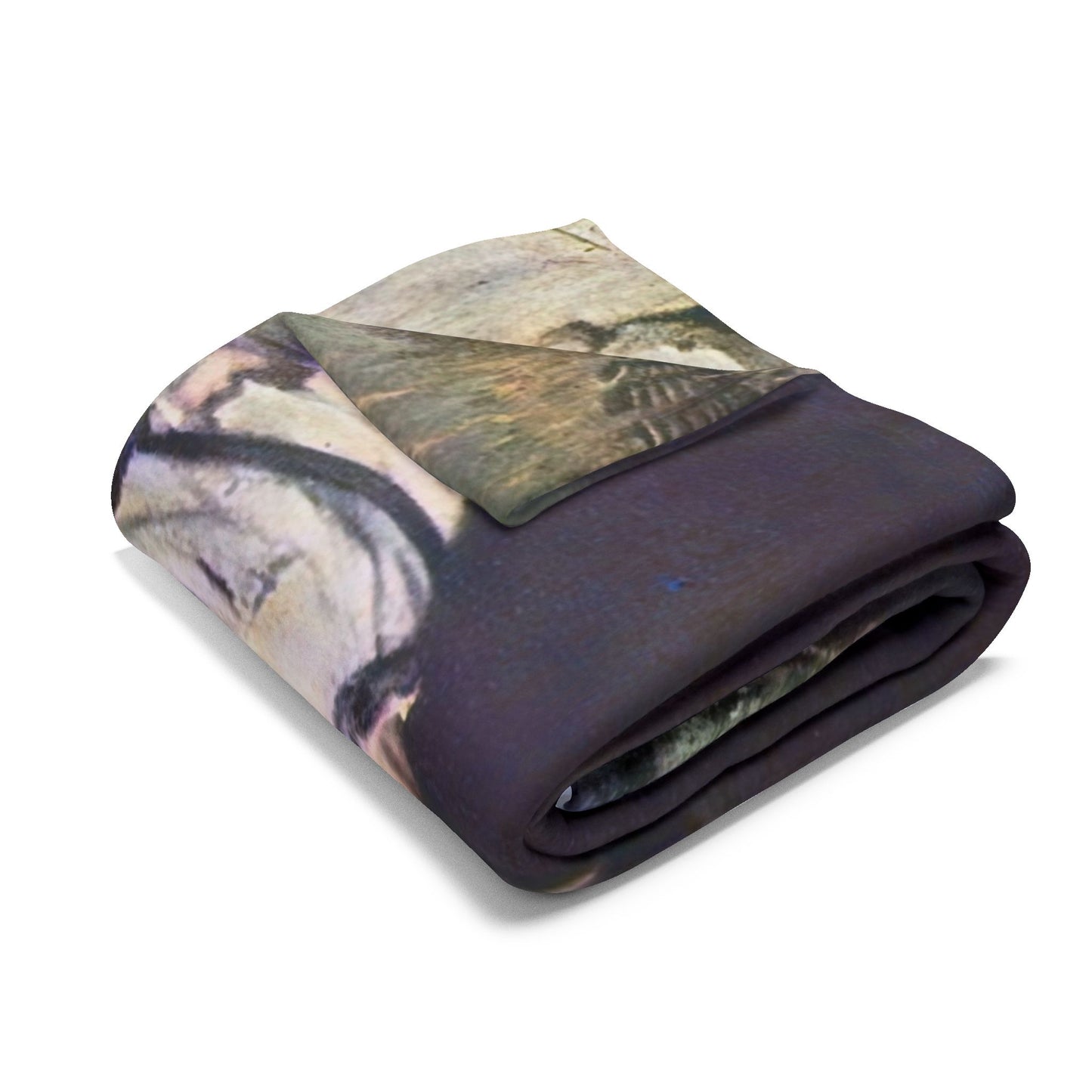 Courbet, Gustave - The Stone Breakers (1850) - Arctic Fleece Blanket