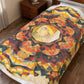 Filiger, Charles - Woman’s Head with Closed Eyes (1893) - Velveteen Plush Blanket