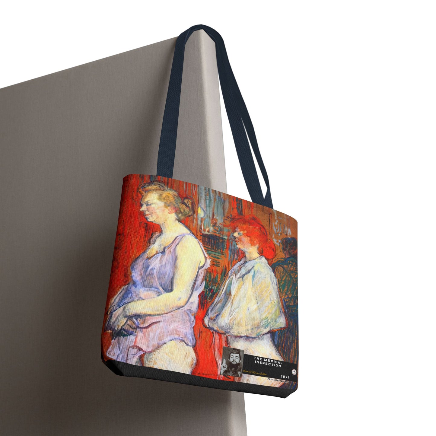 Toulouse-Lautrec, Henri - The Medical Inspection (1894) - Tote Bag