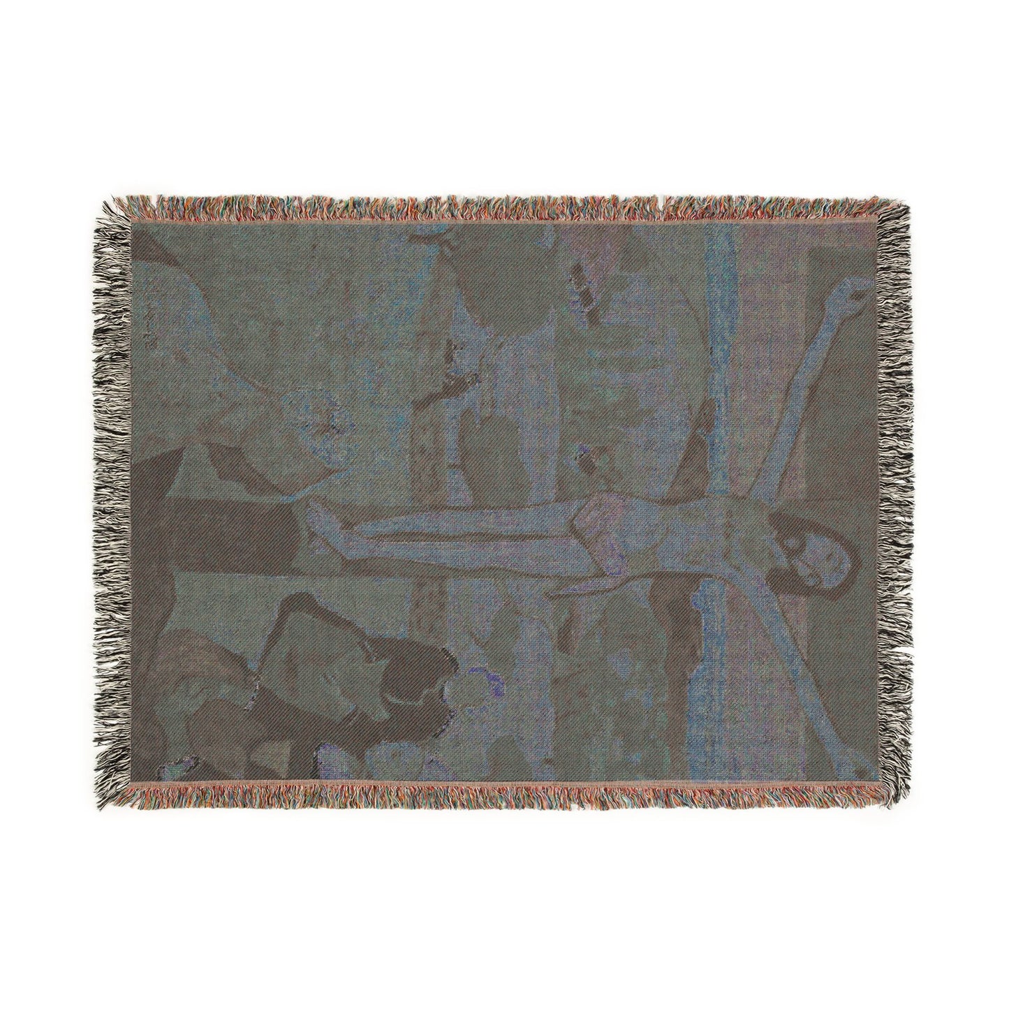 Gauguin, Paul - The Yellow Christ (1889) - Woven Blanket