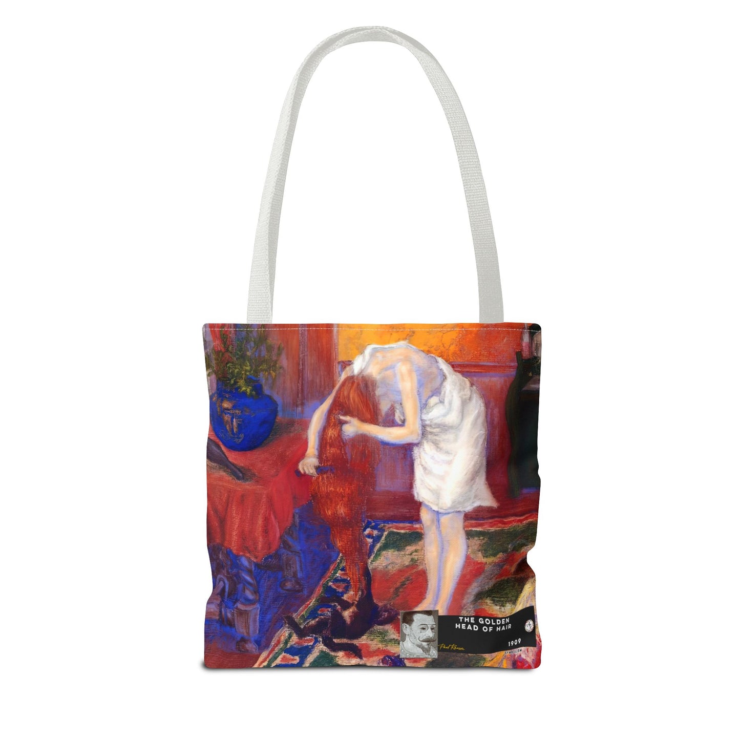 Ranson, Paul - The Golden Head of Hair (1909) - Tote Bag