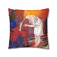 Ranson, Paul - The Golden Head of Hair (1909) - Suede Square Pillowcase