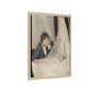 Morisot, Berthe - The Cradle (1872) - Matte Canvas, Framed