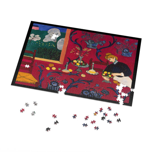 Matisse, Henri - The Dessert Harmony in Red (1893) - 1000pc Jigsaw Puzzle