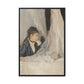Morisot, Berthe - The Cradle (1872) - Matte Canvas, Framed