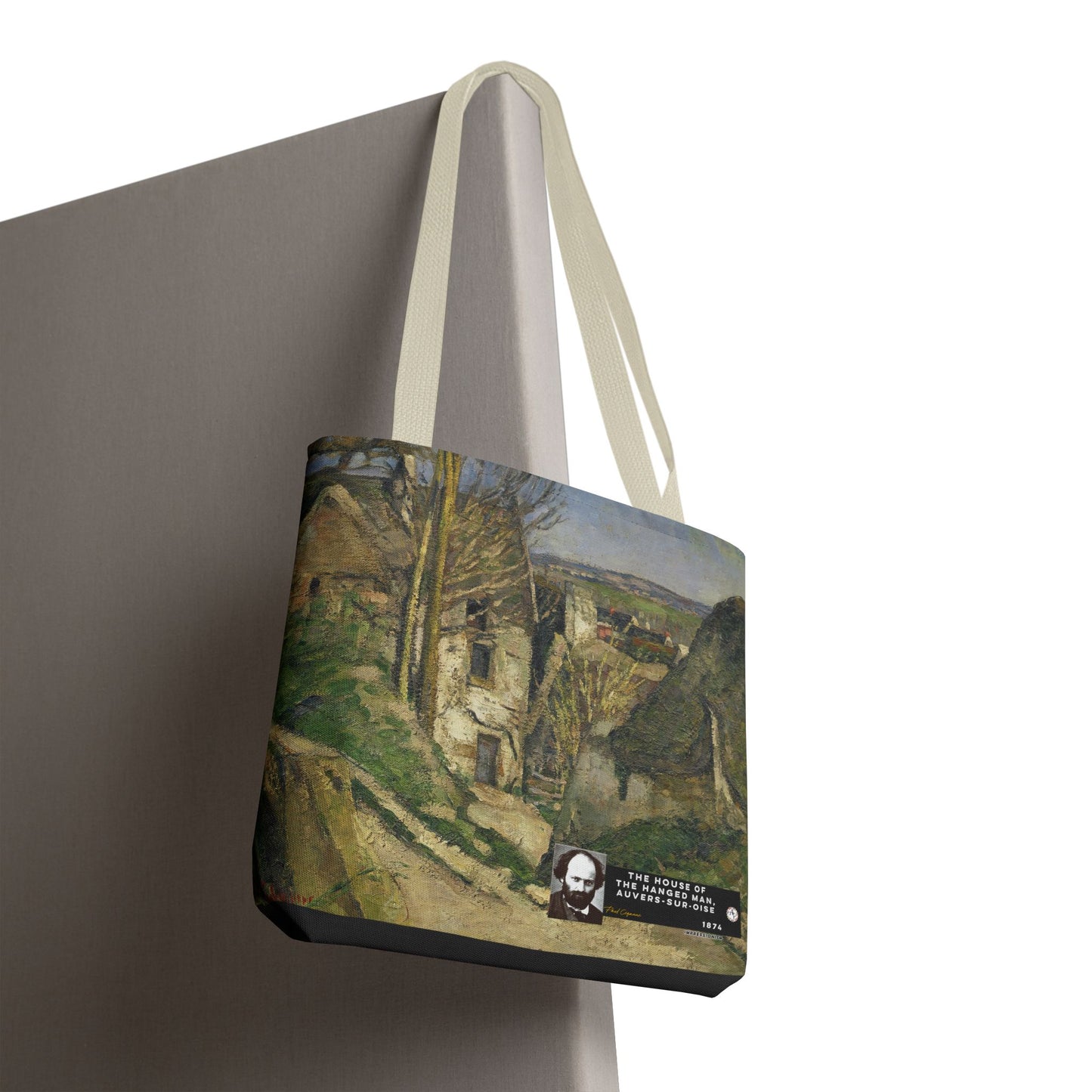 Cézanne, Paul - The House of the Hanged Man, Auvers-sur-Oise (1874) - Tote Bag