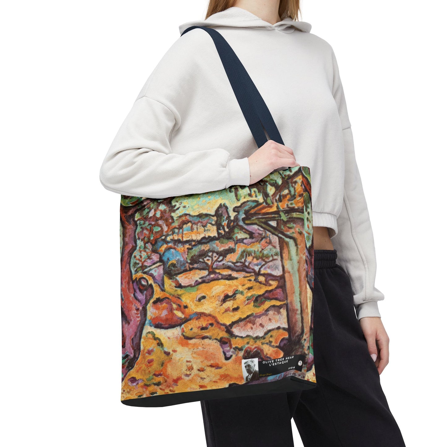 Braque, Georges - Olive Tree near L'Estaque (1906) - Tote Bag