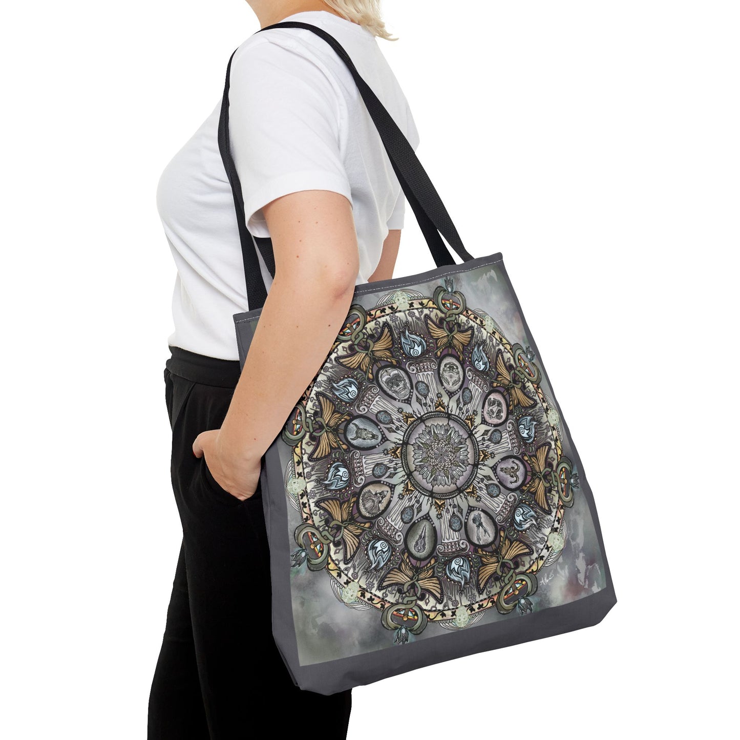 Memento Mori Mandala - Tote Bag