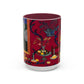 Matisse, Henri - The Dessert Harmony in Red (1908) - Colorful Accent Mugs
