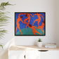 Matisse, Henri - Dance (II) (1910) - Matte Canvas, Framed