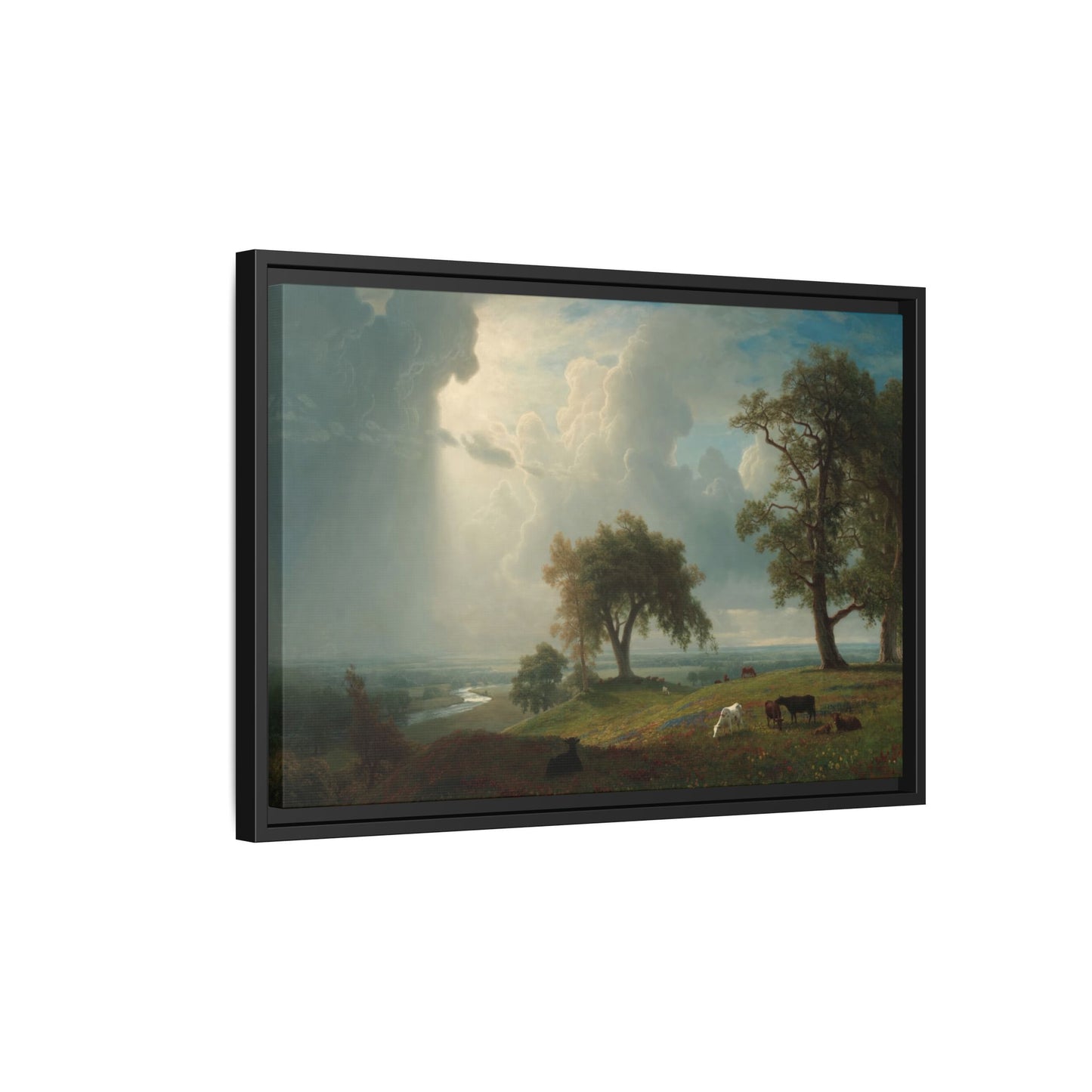 Bierstadt, Albert - California Spring (1875) - Matte Canvas, Framed