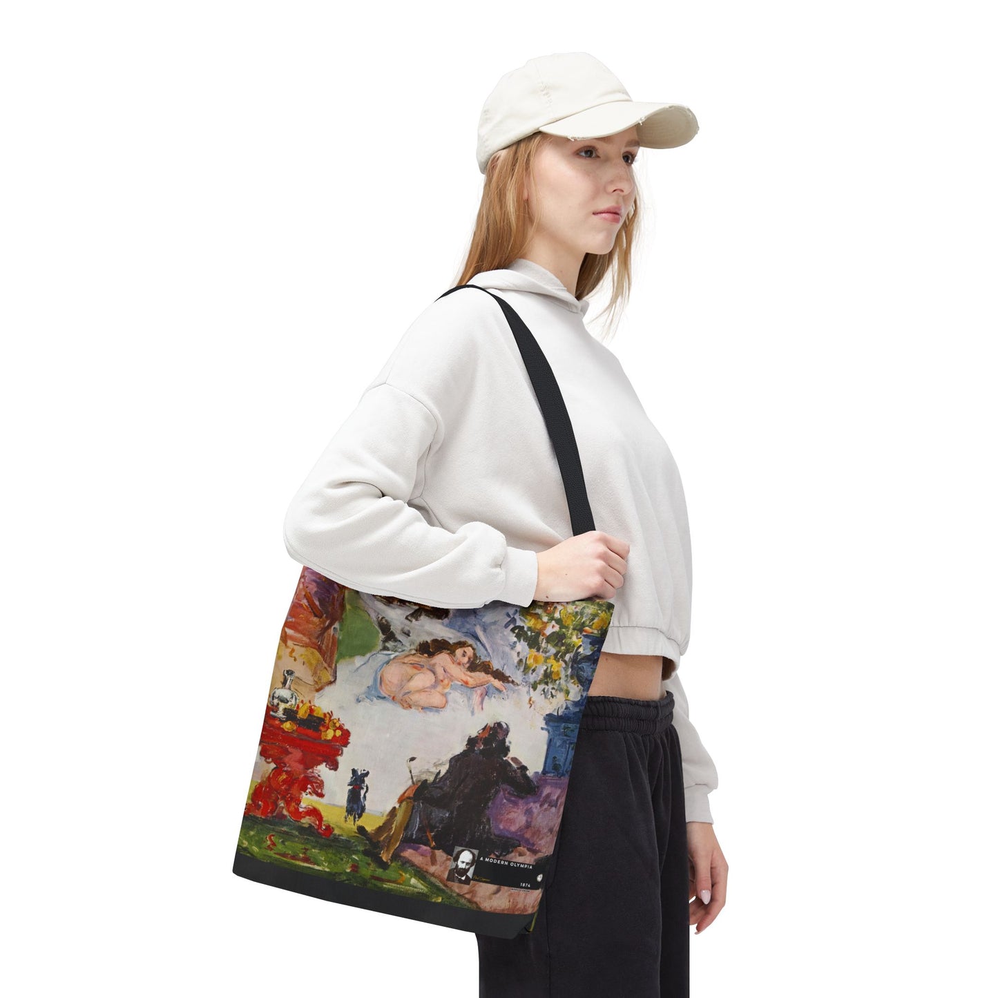 Cézanne, Paul - A Modern Olympia (1874) - Tote Bag