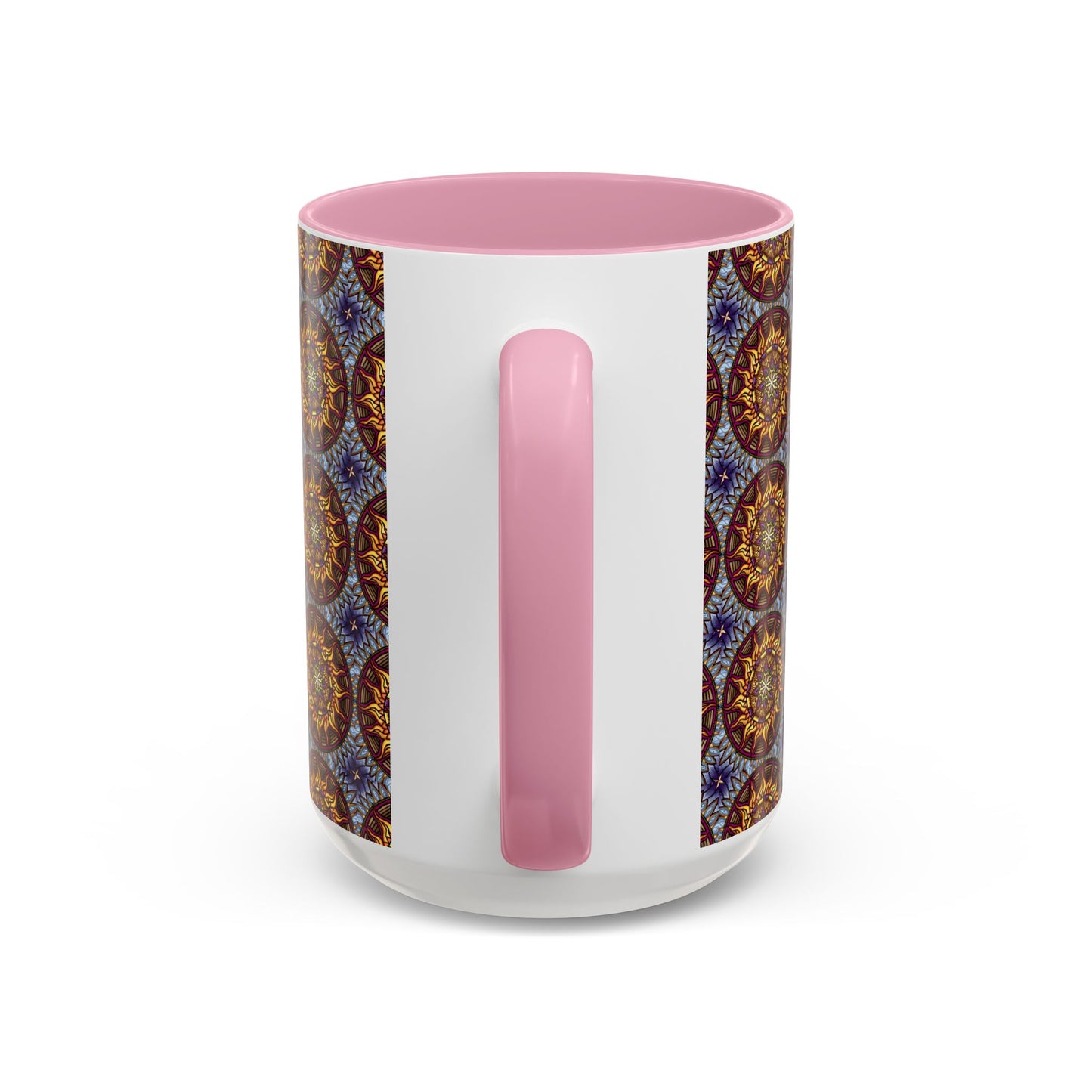 Pacio, Adam - Solar Disc Mandala - Colorful Accent Mugs