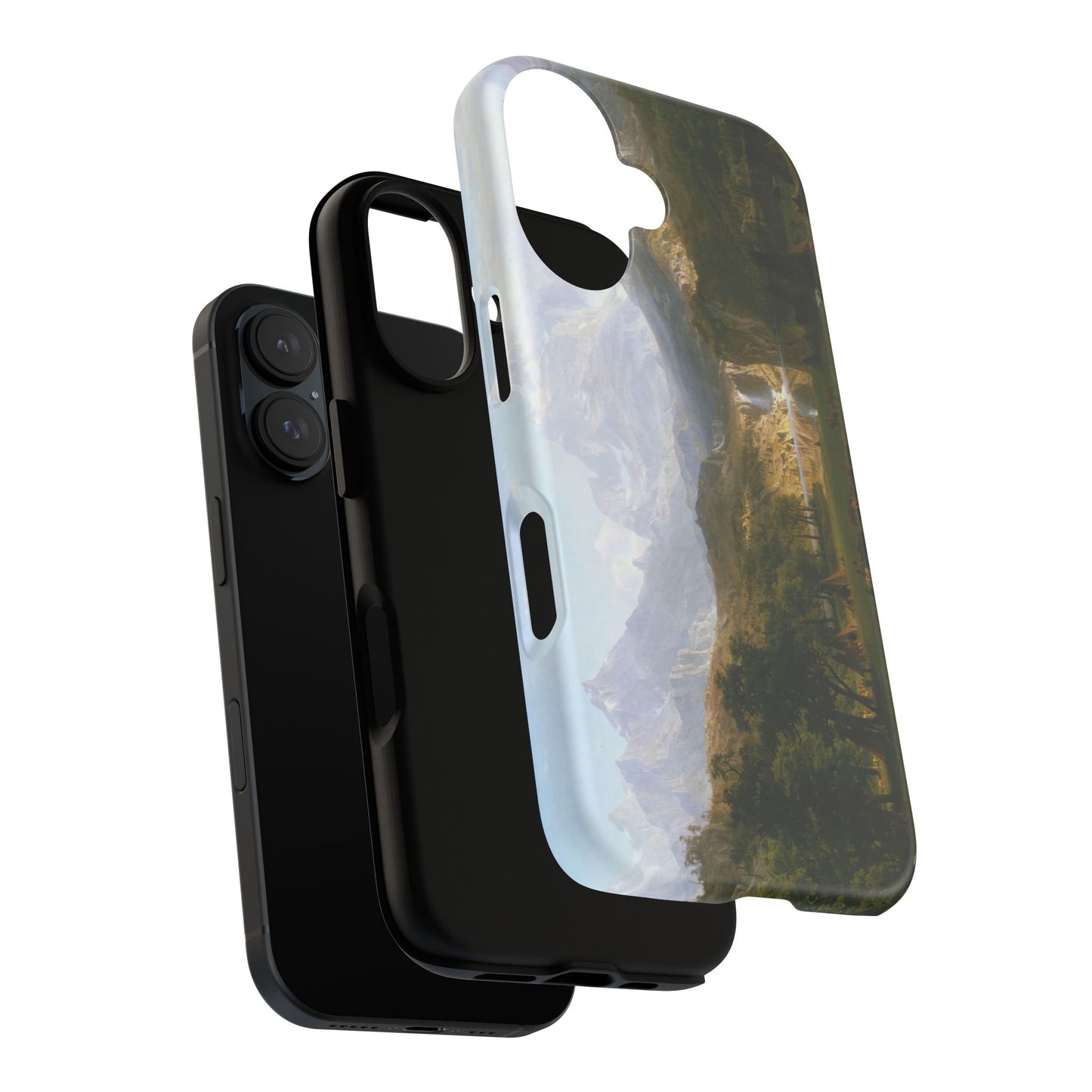 Bierstadt, Albert - The Rocky Mountains, Lander’s Peak (1863) - Tough Phone Cases