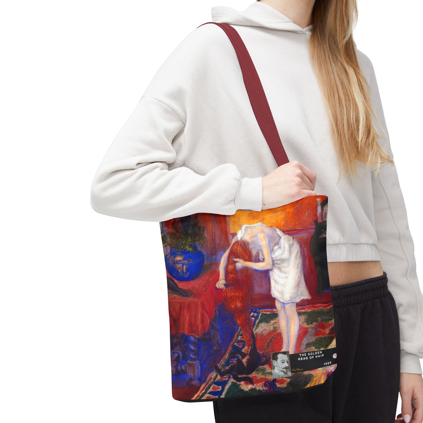 Ranson, Paul - The Golden Head of Hair (1909) - Tote Bag