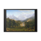 Bierstadt, Albert - The Rocky Mountains, Lander’s Peak (1863) - Matte Canvas, Framed
