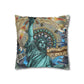 Pacio, Adam - Liberty Mandala - Suede Square Pillowcase