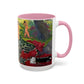 Ranson, Paul - The Lotus Bather (1906) - Colorful Accent Mugs