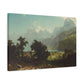 Bierstadt, Albert - Lake Lucerne (1858) - Canvas Block, unframed