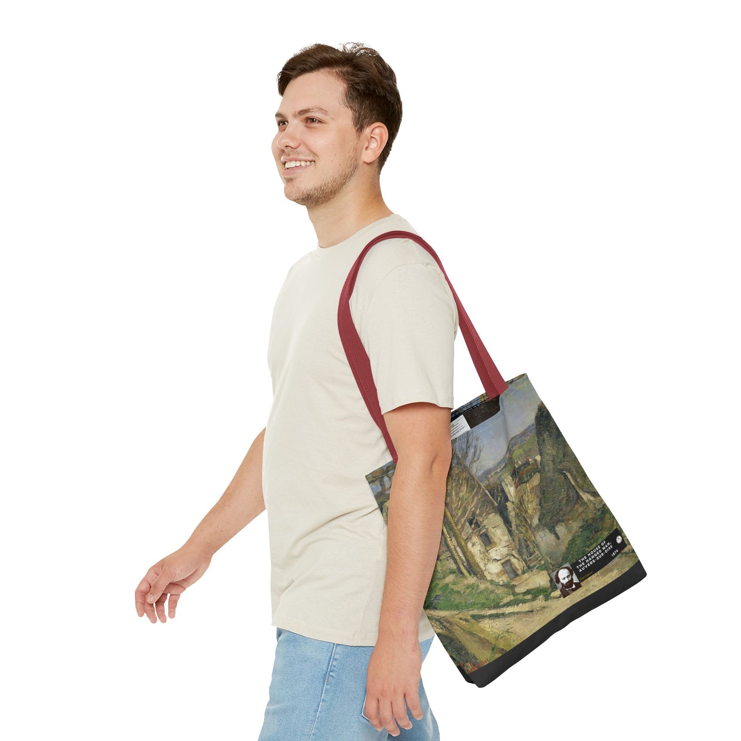 Cézanne, Paul - The House of the Hanged Man, Auvers-sur-Oise (1874) - Tote Bag