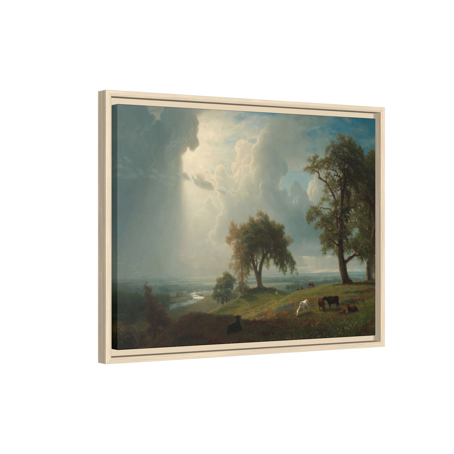 Bierstadt, Albert - California Spring (1875) - Matte Canvas, Framed