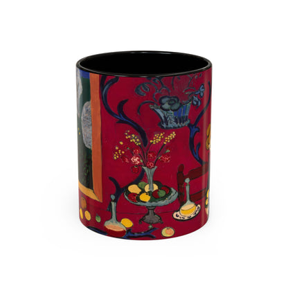 Matisse, Henri - The Dessert Harmony in Red (1908) - Colorful Accent Mugs