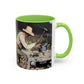 Courbet, Gustave - The Stone Breakers (1850) - Colorful Accent Mugs