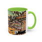 Braque, Georges - Olive Tree near L'Estaque (1906) - Colorful Accent Mugs