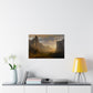 Bierstadt, Albert - Looking Down Yosemite Valley (1865) - Satin Posters