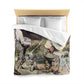 Courbet, Gustave - The Stone Breakers (1850) - Microfiber Duvet Cover