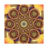 Lion Summer Mandala A - Canvas