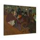 Lautrec, Henri - At the Moulin Rouge (1892) - Canvas Block, unframed