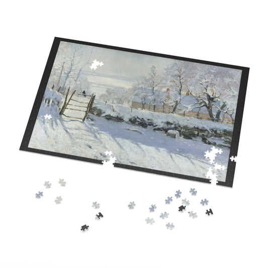 Monet's "The Magpie" - 1000pc Jigsaw Puzzle