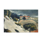 Cézanne, Paul - L’Estaque, Melting Snow (1870) - Canvas Block, unframed