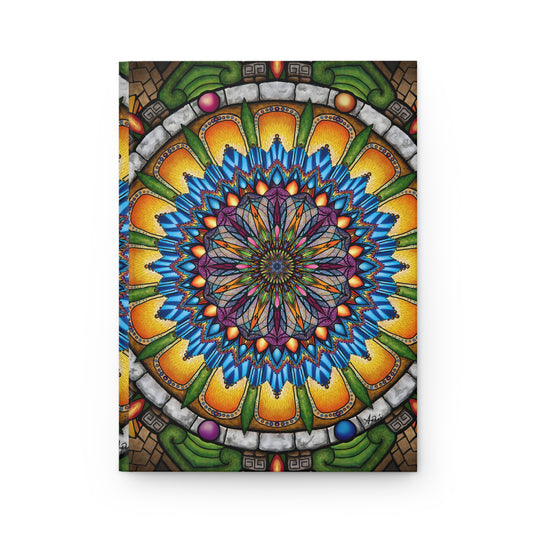 Pacio, Adam - Emerald Arrows Mandala - Hardcover Journal Matte