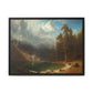 Bierstadt, Albert - Mount Corcoran (1877) - Matte Canvas, Framed
