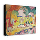 Matisse, Henri - The Joy of Life (1905) - Canvas Block, unframed
