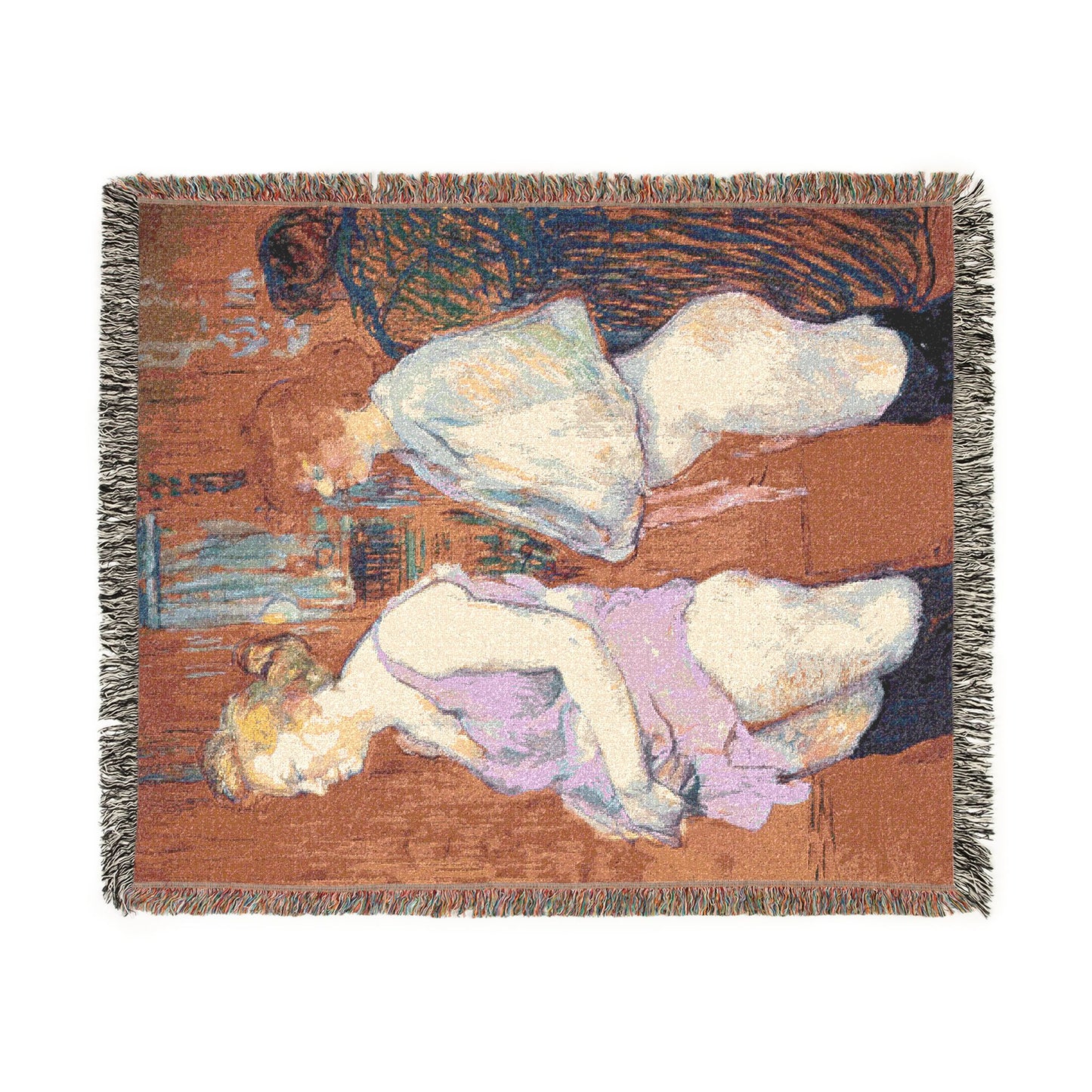 Toulouse-Lautrec, Henri - The Medical Inspection (1894) - Woven Blanket