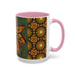 Pacio, Adam - Monarch Butterfly Mandala - Colorful Accent Mugs
