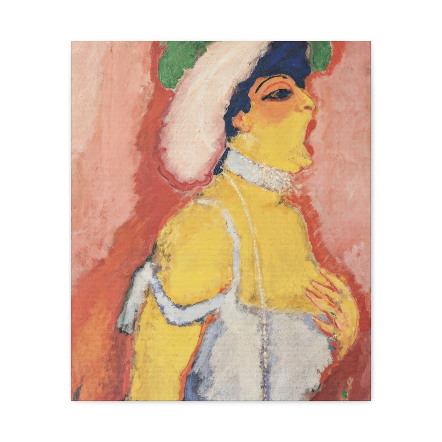Van Dongen, Kees - Modjesko, Soprano Singer (1908) - Canvas Block, unframed