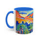 Derain, André - Mountains at Collioure (1905) - Colorful Accent Mugs