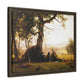 Bierstadt, Albert -  Guerrilla Warfare (1861) - Matte Canvas, Framed