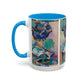 Matisse, Henri - Woman with a Hat (1905) - Colorful Accent Mugs